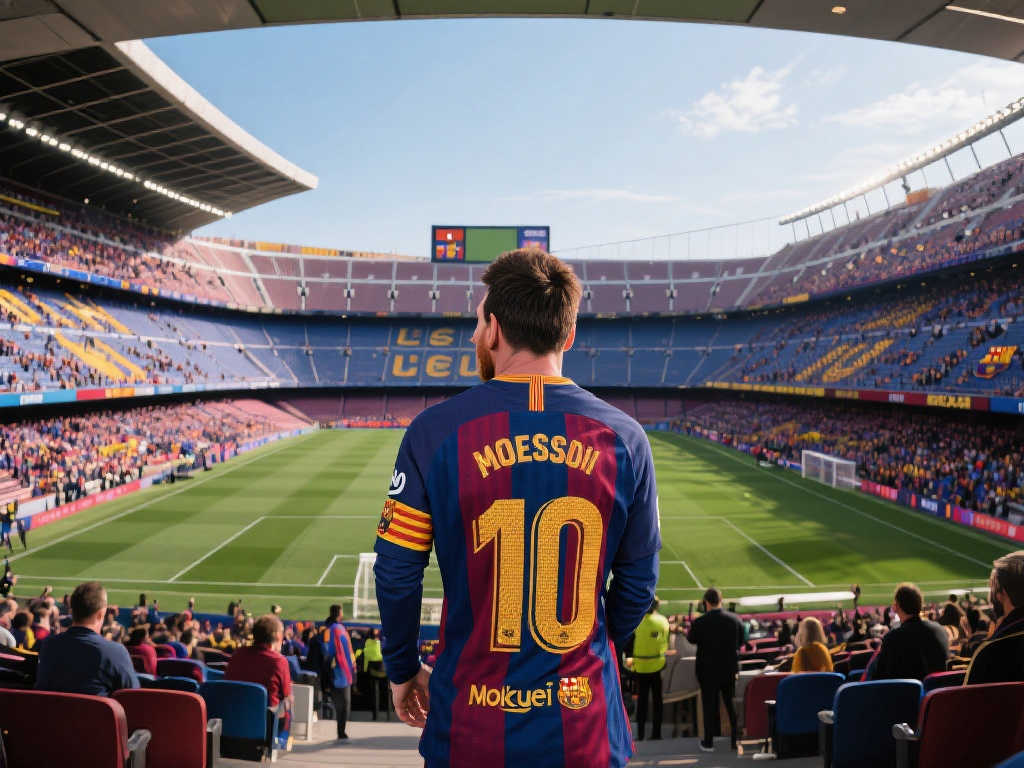 致敬传奇!巴萨计划在新诺坎普开放之际为梅西举行特别仪式 致敬传奇!巴萨计划在新诺坎普开放之际为梅西举行特别仪式